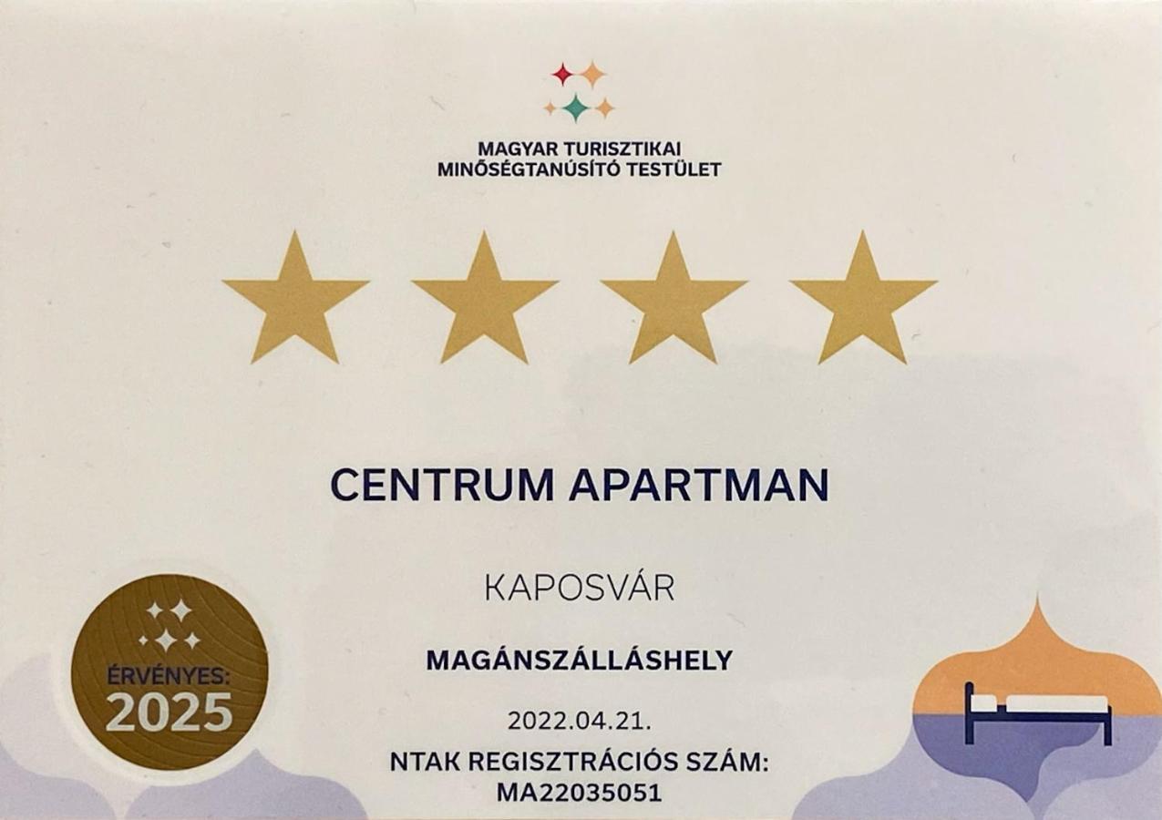 Centrum Apartman Kaposvár Exteriör bild
